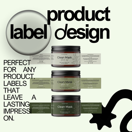 Custom Product Label Design